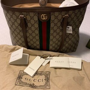 Authentic Ophidia Gucci Tote Medium